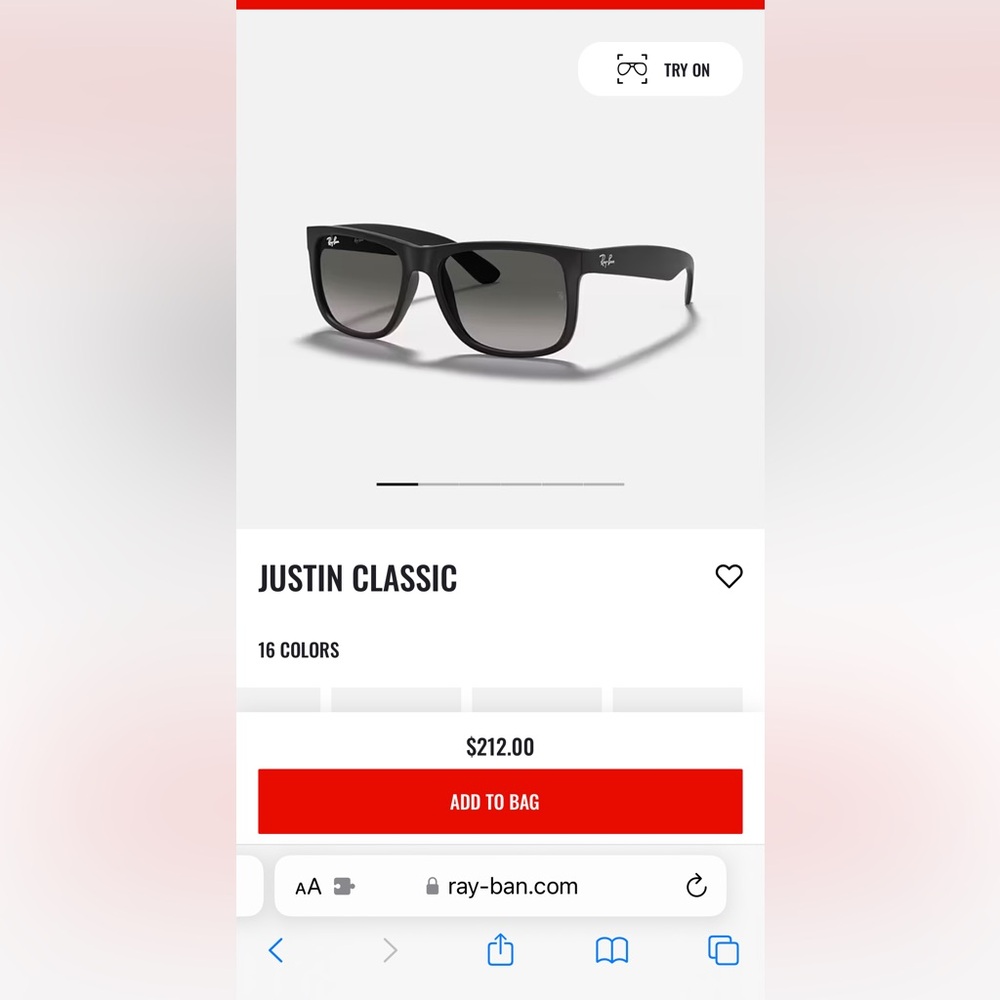 Ray Ban sunglasses